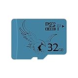 [Verschiedene Kapazitäten für Microsd-Speicherkarte]: microsd karte 32 gb ist echte kapazität von microSD 8 GB bis microSD 256 GB. Zum Beispiel ermöglicht microSD 16 GB U1 bis zu 1,5 Stunden 1080P HD-Videoaufnahmen 4K + Video (Aufnahme wird nicht unterstützt)