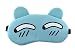 Jenna™ Line_Blue Cartoon Face Sleeping Eye Mask RS.250.00