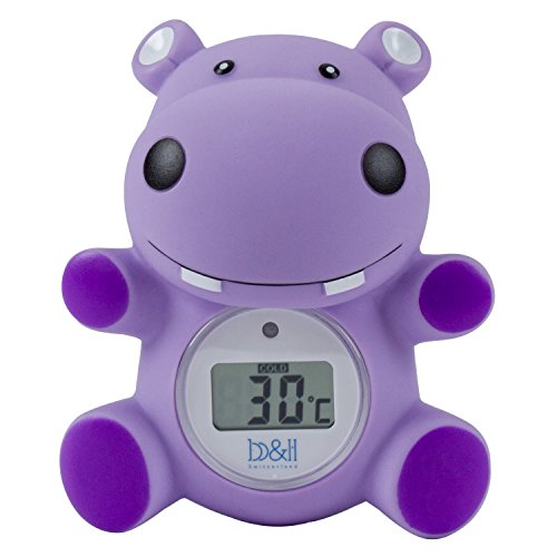 b&h BaSafe Hippo Bath and Room Thermometer