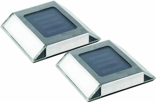 Nature Power 21070 Solar Powered Pathway Lights, 2 Pack