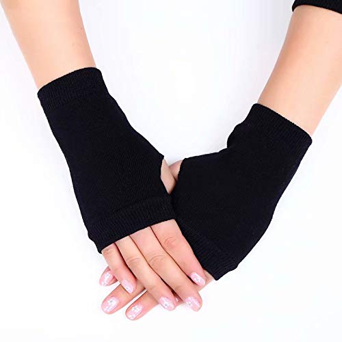 Preisvergleich Produktbild little sporter Damen Strick Handschuhe Winter Fingerlos Handschuhe Warme Fäustlinge Fausthandschuh Für Pulswärmer Armstulpen Handwärmer