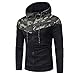 Produktbild Cloom Sweatshirt Jacke Herren Männer Camouflage Zip Hoodie Herren Kapuzenpullover Longsleeve Pullover Herren Mantel College Softshell Jacke Herren Zip Hoodie Herren Pulli Hipster(Tarnung,Medium)