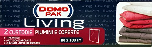 24 x Domopak Fundas Antipolvo & edredones Mantas 80 x 108 cm. 2pz.