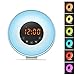 Produktbild Wecker Wake Up Light Lichtwecker Radiowecker Lichtwecker Sonnenaufgangssimulation LED Licht Wecker mit FM Radio, Sonnenaufgang und Sonnenuntergang-simulation, 7 Farben, Schlummer- Funktion