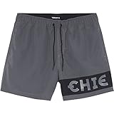 Herren Badeshorts Chiemsee Herren Logoprint Badeshorts, 975 Iron Gate, M