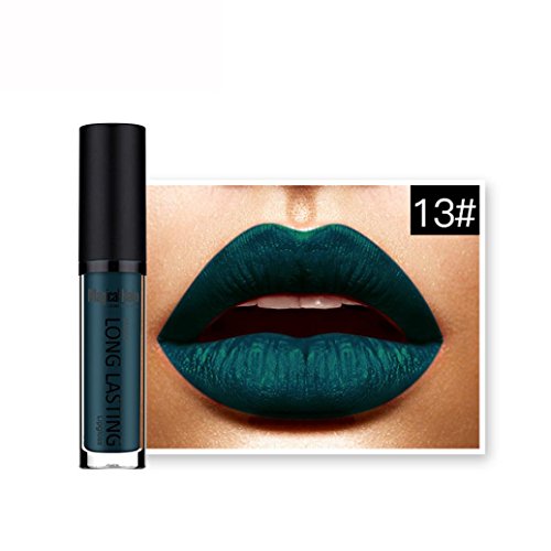 Ularmo 18 Farbe Flüssiger Lippenstift Lipgloss Matt - Farbe 13#