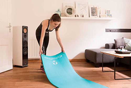Große Fitnessmatte / Gymnastikmattte perfekt für Heimsport, Gymnastik, Reha & Heimtraining erhältlich ab 0,8cm Dicke – ca. 2cm / Maße 183×61 oder 190×100 / Die gepolsterte Gymnastikunterlage ist in einer Vielzahl an Farben erhältich (z.B. grün blau schwarz pink …) ideal für empfindliche Personen – weich , geruchsfrei & rutschfest – auch zum Balance-Training geeignet Die ideale Sportmatte / Sportunterlage / Pilatesmatte / Trainingsmatte / Yogamatte / Trainingsunterlage / Turnmatte / Rehamatte - 7