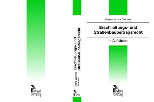 Preisvergleich Produktbild Erschließungs- und Straßenbaubeitragsrecht in Aufsätzen