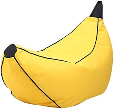 HCJLR FJXLZ® Beanbag, Banana lounge chair Removable and washable Personality Cloth Baby Sofa chair Foldable, removable Lazy bean bags Recliners
