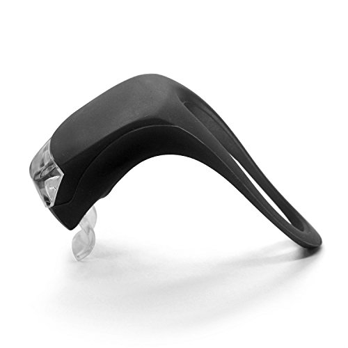 Grenhaven MINI LED Silikonleuchte LED Fahrradbeleuchtung Jogging licht Mobile LED-Lampe Silikongehäuse Fahrradzubehör Wanderung, Kinderwagenbeleuchtung - 3