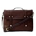 Benjamin Button Vegan Leather 15.6 Inch Brown Laptop Messenger and Tablet Bag/Briefcase (BB00006) RS.2925.00