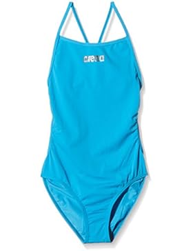 Arena, Costume da bagno intero Bambina Mast, Bambina, Badeanzug Mast, Turquoise/Metallic-Silver, 128