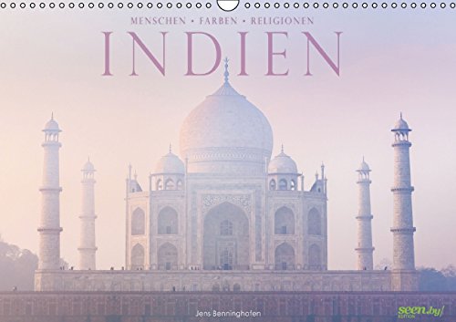 Indien: Menschen - Farben - Religionen (Monatswandkalender 2015 DIN A3 quer, 14 Seiten)
