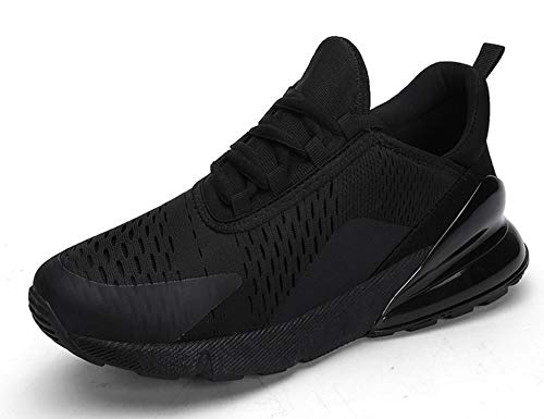 GNEDIAE Homme Max 270 Bas-Top Baskets Chaussures de Sports Course Sneakers Respirante Fitness Gym Multisports Outdoor Running Noir 41 EU