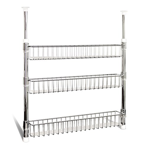 bremermann® Teleskop-Gewürzregal, Teleskopregal mit 3 Korbablagen - 2