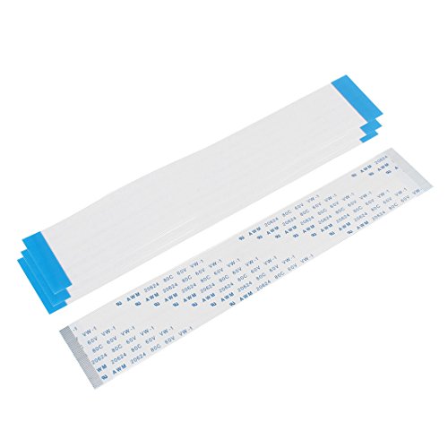 sourcingmap® AWM 20624 80C 60 V VW-1 50 pin Celcius Flachkabel 150 mm lang 4 Stücke