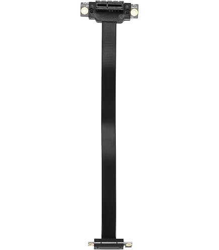 HURRISE Câble de montage PCIE 4.0 X16 PCIE 4.0 X16 Câble Riser Haute