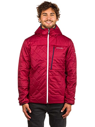 Preisvergleich Produktbild Ortovox Swisswool Piz weiß Jacke L Polyamid Burgund