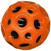 MOON BALL (Y&Uuml;KSEĞE ZIPLAYAN TOP) - 7 CM - S&Uuml;PER EĞLENCELİ UZAY TOPU - SPACE - BOUNCY BALL - TURUNCU