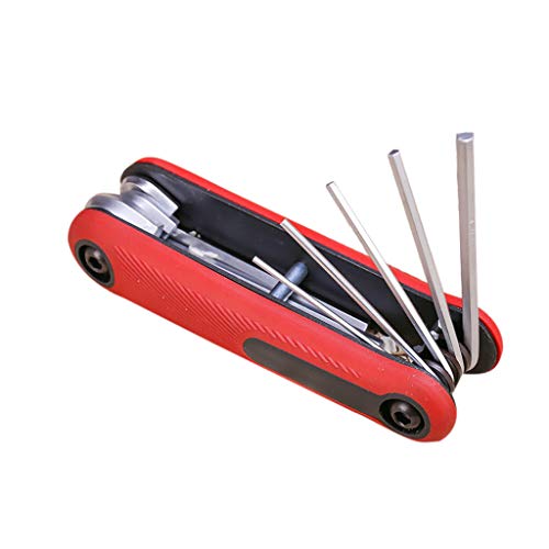 Preisvergleich Produktbild Sechseck Schraubenschlüssel Falten Inbusschlüssel Hexagon Schlüssel einstellen Verhexen Allen Schraube Treiber Metrisch Werkzeug Neu Zuhause 8pcs (Sechseck)