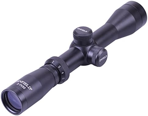 Enfield 2-7x32 Pistol Scope With 9-11mm 3/8" Mounts 1" Tube Air Pistol Sight