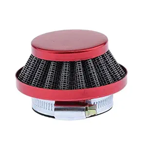 Trendy Retail Motorcycle 42Mm Air Filter For 49Cc 2 Stroke Motorbike Pocket Bike Red