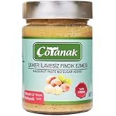 &Ccedil;otanak Fındık Ezmesi &Ccedil;eşitleri - Ballı - Tahinli - Şeker İlavesiz - Şekerli - Par&ccedil;acıklı - Kakaolu - S&uuml;tl&uuml; (300 GR, ŞEKER İL