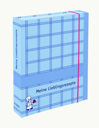 Preisvergleich Produktbild Meine Lieblingsrezepte (blau): Fächermappe für Rezepte
