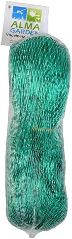 Bird leaf protection net pool coverage balcony bed covering protection 2x10m green Green 1 Stück Gartennetz