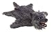 Produktbild Knut Odegaard - Halloween Dekoration heulender Wolf Teppich mit Licht und Sound Tiermotive Party, 1 Stück, 75x50cm, Grau