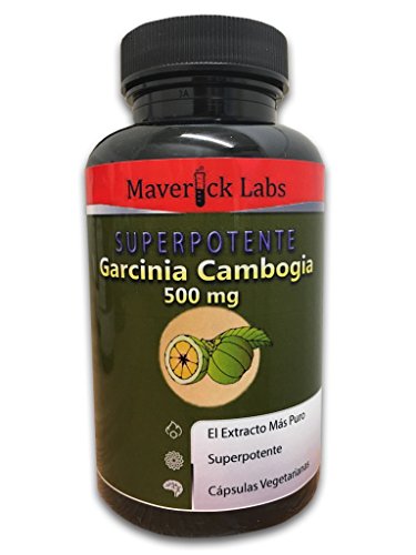 GARCINIA CAMBOGIA PURE; de la Mayor Pureza y Superpotente; Ayuda a Bajar de Peso y Quemar Grasas; 90 Cápsulas, Apto para Vegetarianos