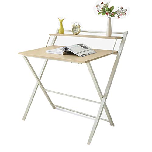 Preisvergleich Produktbild L-com Einfach zusammenklappbarer Computertisch, zusammenklappbarer tragbarer Picknick-Campingtisch, höhenverstellbar