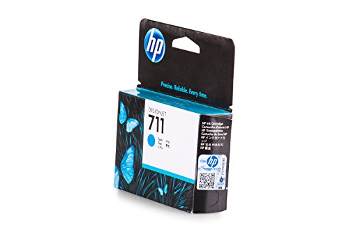 Original Tinte passend für HP DesignJet T 120 HP 711 CZ130A - Premium Drucker-Patrone - Cyan - 29 ml