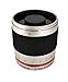 Price comparison product image Rokinon 300M-MFT-S 300mm F6.3 Mirror Lens for Olympus Pen and Panasonic Interchangeable Lens Cameras - MFT