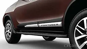 PP INFINITY FORTUNER cladding Black and Silver for All Model (Door Cladding/Door Guard/Door Protector for Toyota Fortuner)