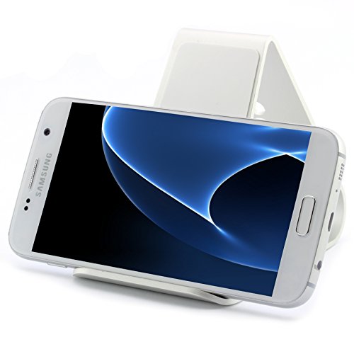 Universal Aluminium Smartphone Handy Tablet Ständer Alu Tablet und Handy Halter Samsung, Nokia , Apple, HTC und viel mehr … ScorpioCover Variante 1 silber - 2