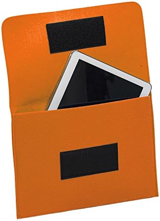 Felt Tablet PC Sleeve Bag Case with Velcro Closure – Orange