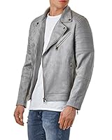 Burocs MR18-4 Herren Kunst-Lederjacke Bi...