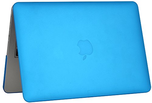 Topideal 3 in 1 – [EU/GB-Tastatur Version] Matte Hart-Schutzhülle für MacBook 13 Pro 33,8 cm (13 Zoll) mit Retina-Display-Modell A1425 / A1502 (ohne CD-ROM-Laufwerk) + Tastaturhülle + Displayschutzfolie - 5