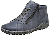 Leichte, flexible Sohle Remonte Damenschuhe R1470 Damen Stiefel, Boots, Schnürstiefel blau (Ozean/Ozean / 14), EU 37