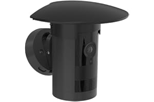 UrbanHui Weatherproof ABS Camera Housing UV Rain Shield for Ring Outdoor Camera Plus Black