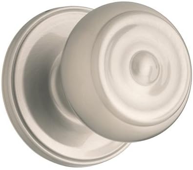 WEISER LOCK GAC531 F15 6LR1 Fairfax Entry Knob, Satin Nickel by Weiser