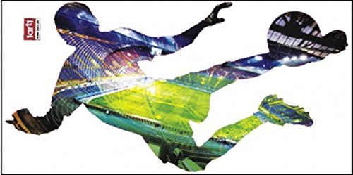 1art1 60617 Fußball – Torschuss Wand-Tattoo Aufkleber Poster-Sticker 99 x 59 cm - 2