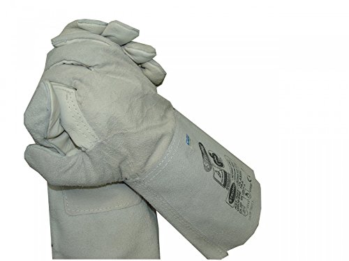 1 Paar Schweißerhandschuhe Classic VS53, Arbeitshandschuhe, Größe:10.5 (XL) - 3