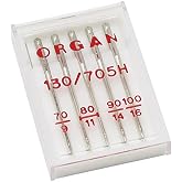 Alfa - Assorted Sewing Machine Needles No.70 N&ordm;80 N&ordm;90 N&ordm;100 Stainless Steel