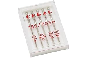 Alfa Aiguilles variées pour Machine à Coudre nº70 Nº80 Nº90 Nº100 Acier inoxetdable