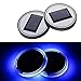 Produktbild XZANTE 2 Stücke Universal Auto Anti Slip wasserdichte Solar Led Auto Tasse Halter Matte Pad Flasche Getrnke Untersetzer Atmosphre Lampe