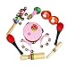 Produktbild TETAKE Musikinstrumente Kinder, 10 Stück Holz Percussion Schlagzeug Schlagwerk Musical Instruments Set Spielzeug für Baby Jungen und Mädchen