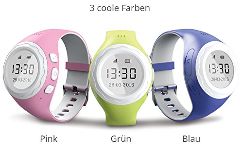 Pingonaut Kidswatch – Kinder GPS Telefon-Uhr, SOS Smartwatch mit Ortung, Tracker & Phone – Tracking App, Deutsche Software - 6