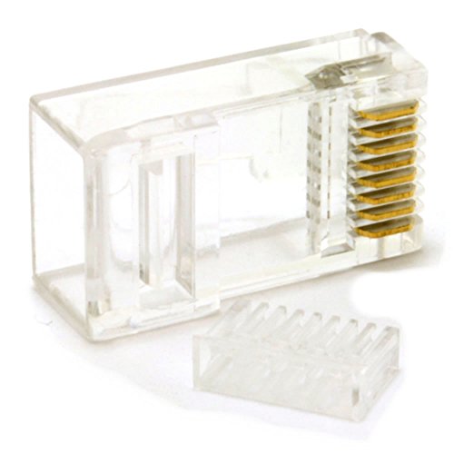 kenable 003252 - Conector (RJ-45, Transparente, Cat6, Oro, -40-80 °C, 10 Pieza(s))
